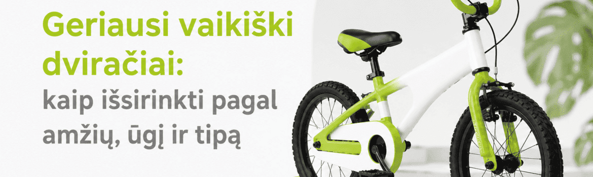 Geriausi vaikiÅ¡ki dviraÄiai: kaip iÅ¡sirinkti pagal amÅ¾iÅ³, Å«gÄ¯ ir tipÄ…